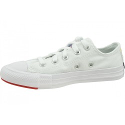 Converse Παιδικά Sneakers Chuck Taylor University C για Αγόρι Λευκά 366993C