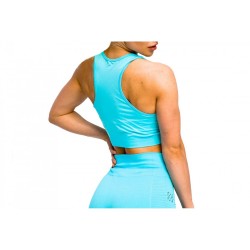 GymHero Venice Beach Top Κοντό Μπουστάκι BRA-SHORTBABYBLUE