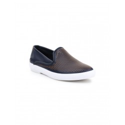 Lacoste Δερμάτινα Γυναικεία Slip-On Navy Μπλε 7-31CAW01272M3