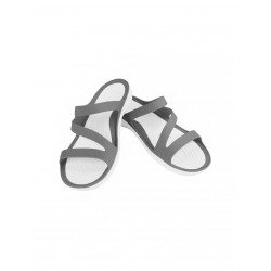 Crocs Swiftwater Sandal W Σαγιονάρες σε Γκρι Χρώμα 203998-06X