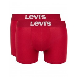 Levi's Ανδρικά Μποξεράκια Κόκκινα 2Pack 37149-0185