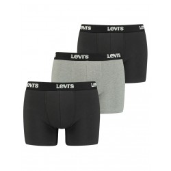 Levi's Ανδρικά Μποξεράκια Γκρι 3Pack 37149-0666