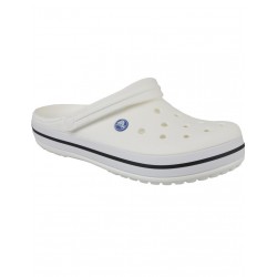 Crocs Crocband Ανδρικά Παπούτσια Θαλάσσης Λευκά 11016-100