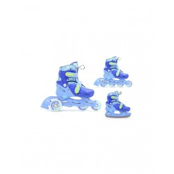 Inny Combo Shark HS-TNK-000013998 Inline Rollers Μπλε Παιδικά