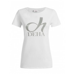 Deha Γυναικείο T-shirt Λευκό με Στάμπα A00141-10001