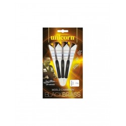 Darts steel tip Unicorn Black Brass - Gary Anderson 22g: 27664 | 24g: 27665 | 26g: 27666