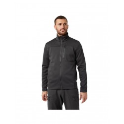 Helly Hansen Ανδρική Ζακέτα Fleece με Φερμουάρ Ebony 30229-980