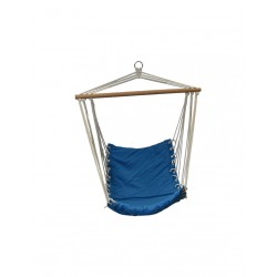 Hammock Brazilian armchair Natura Royokamp with sewn-in pillow 90x50 cm cornflower blue 1013428