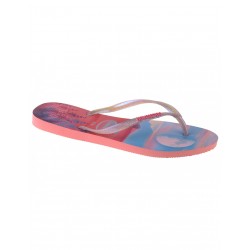 Havaianas Slim Paisage Σαγιονάρες σε Ροζ Χρώμα 4132614-5217