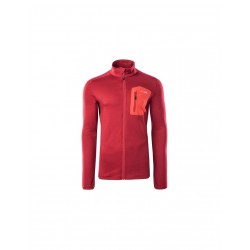 Elbrus Emino Polartec Ανδρική Ζακέτα Fleece με Φερμουάρ Κόκκινη 92800353906