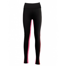 Deha Microfibre Colour Block Leggings B7477610009 Μαύρο