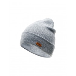 Iguana Seine Beanie Ανδρικός Σκούφος με Rib Πλέξη σε Γκρι χρώμα 92800187876