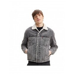 Levi's Vintage Fit Sherpa Trucker Ανδρικό Τζιν Χειμωνιάτικο Μπουφάν Γκρι 79129-0022