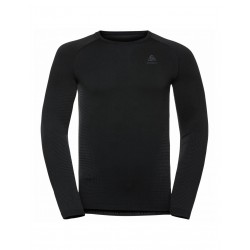 Odlo Performance Warm Eco Long Sleeve Base Layer Top M 19619260212 Μαύρο