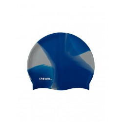 Crowell Multi Flame silicone swimming cap col19