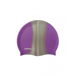 Crowell Multi Flame silicone swimming cap col 15