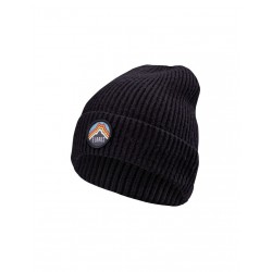 Elbrus Quentin Beanie Ανδρικός Σκούφος με Rib Πλέξη σε Μαύρο χρώμα 92800438478