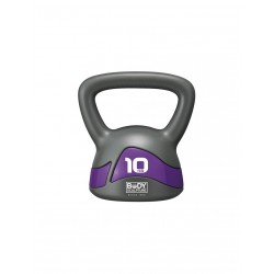 Body Sculpture BW-117 Kettlebell από PVC 10kg Γκρι