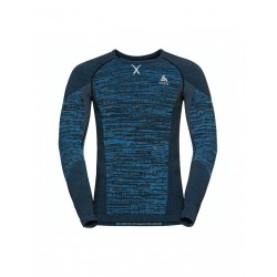 Odlo SUB BL TOP CREW NECK 18856220888 Μπλέ