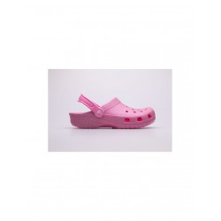 Crocs Παιδικά Ανατομικά Σαμπό Θαλάσσης Classic Glitter 205441-669 Ροζ