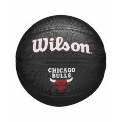 Wilson Team Tribute Mini Μπάλα Μπάσκετ Outdoor WZ4017602XB Chicago Bulls