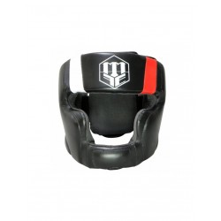 Sparring leather boxing helmet KSSMFEPL 02MFE01M