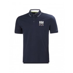 Helly Hansen Ανδρική Μπλούζα Polo Κοντομάνικη Μπλε 34248-597