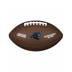 Wilson NFL Team Logo Carolina Panthers WTF1748XBCA Μπάλα Rugby Καφέ