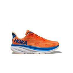 Hoka Glide Clifton 9 1127895-VOIM Ανδρικά Αθλητικά Παπούτσια Running Πορτοκαλί