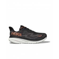 Hoka Glide Clifton 9 1127896-BCPPR Γυναικεία Αθλητικά Παπούτσια Running Μαύρα