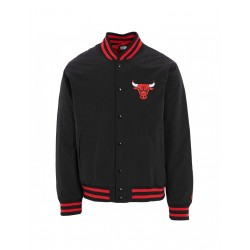 New Era Chicago Bulls Ανδρικό Μπουφάν Bomber Μαύρο 60284773