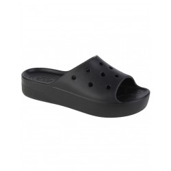 Crocs Slides με Πλατφόρμα σε Μαύρο Χρώμα 208180-001