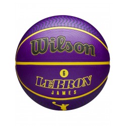 Wilson NBA Player Icon LeBron James Outdoor Ball WZ4005901XB