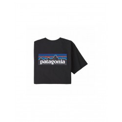 Patagonia P6 Logo ResponsibiliTee M 38504BLK