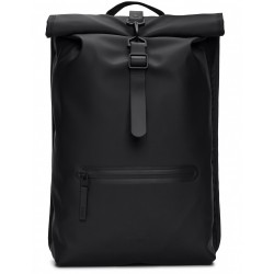 Rains Rolltop Rucksack 1332001 Μαύρο