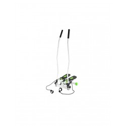 Stepper with movable arms and HMS S3085 cables green and white