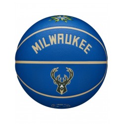 Wilson NBA Team City Collector Milwaukee Bucks Ball WZ4016417ID