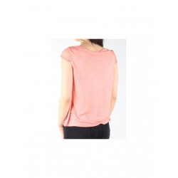 Wrangler Capsleeve Tee Coral Peach W W7337FDJX