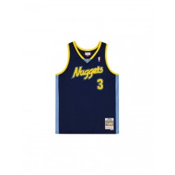 Mitchell Ness NBA Swingman Denver Nuggets Allen Iverson Tshirt SMJY4205DNU06AIVASBL