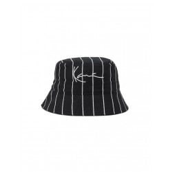 Karl Kani KK Signature Pinstripe Bucket Hat 7015468