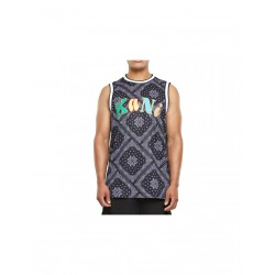 Karl Kani Woven Signature Paisley Basketball Tank M 6031440