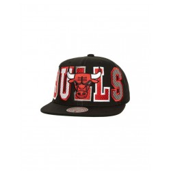 Mitchell Ness Varsity Bust Snapback Chicago Bulls Cap HHSS6461CBUYYPPPBLCK