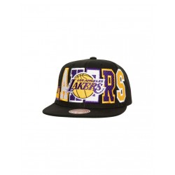 Mitchell Ness Varsity Bust Snapback Los Angeles Lakers Cap HHSS6461LALYYPPPBLCK