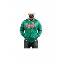 Mitchell Ness NBA Milwaukee Bucks Lightweight Jacket M STJKMG18013MBUDKGN