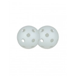 Stiga floorball balls white 2 pieces 79217002