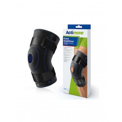 Knee brace with adjustable pad