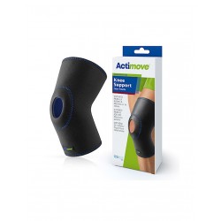 Knee brace with exposed patella