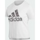 Adidas Αθλητικό Γυναικείο T-shirt Λευκό με Στάμπα  GK5087